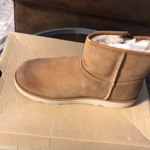 Mens classic mini zip waterproof boots - Picture 2 of 4